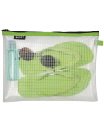 Photo Pochette imperméable - Taille L - Transparent / Vert LEITZ WOW Traveller